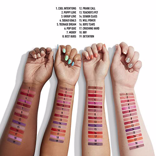 NYX PROFESSIONAL MAKEUP Powder Puff Lippie Lip Cream, Group Love 4