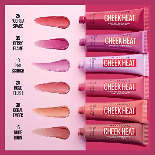 Maybelline Cheek Heat Gel-Cream Blush Fuchsia Spark 3