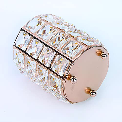 Makeup Brush Holder Organizer Crystal Vanity Decor Bling Crystal Pot 4