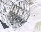 AKOAK 1 pack Crystal Makeup Brush Holder Office Supplies Silver Thumbnail 5