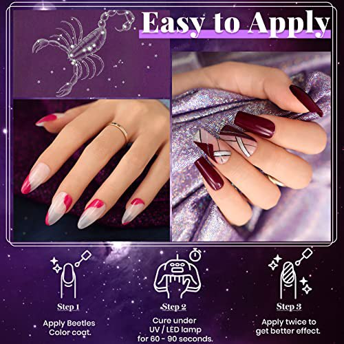 Beetles Gel Polish kit, Damn Charm 5