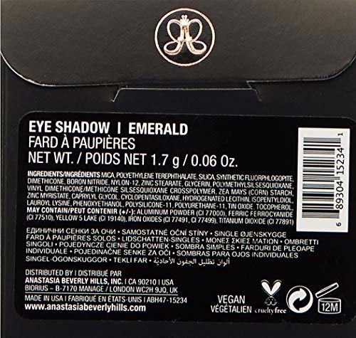 Anastasia Beverly Hills Eyeshadow Single Emerald 3