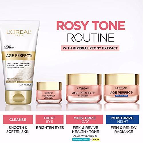 L'Oreal Paris Skincare Age Perfect Rosy Tone Cooling Night Moisturizer 7