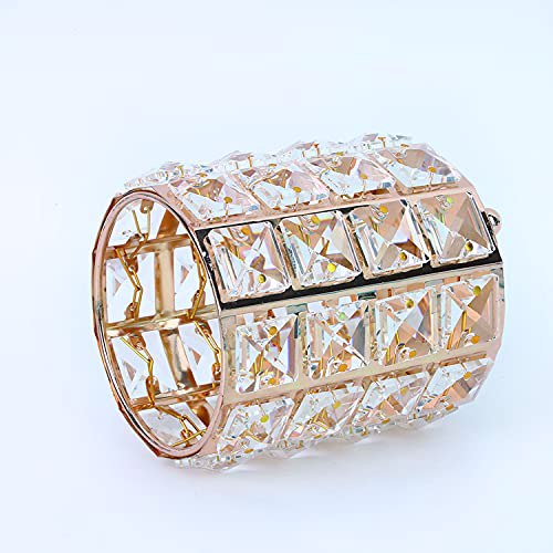 Makeup Brush Holder Organizer Crystal Vanity Decor Bling Crystal Pot 9