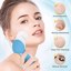 Facial Cleansing Brush Face Scrubber, Sky Blue Thumbnail 7