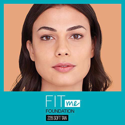 Maybelline New York Fit Me Matte + Poreless Liquid Foundation 228 Soft Tan 3