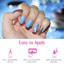 JODSONE Gel Nail Polish Kit, with with glitter color series Thumbnail 8