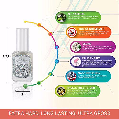 Karma Organic Beautiful Natural Nail Polish Set 7