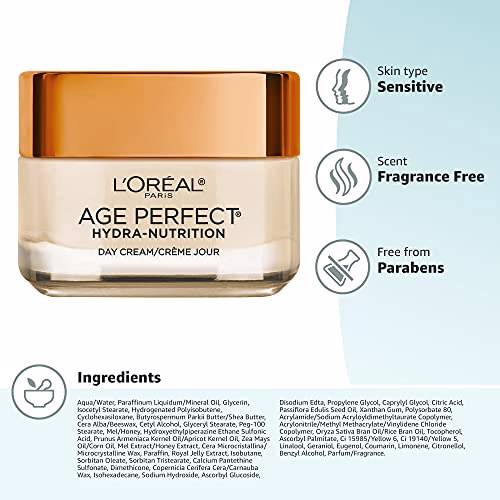 L'Oreal Paris Skincare Age Perfect Hydra-Nutrition Anti-Aging Day Cream 11