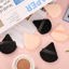 Pimoys 6 Pieces Powder Puff Face Soft Triangle Makeup Black and Flesh Thumbnail 5