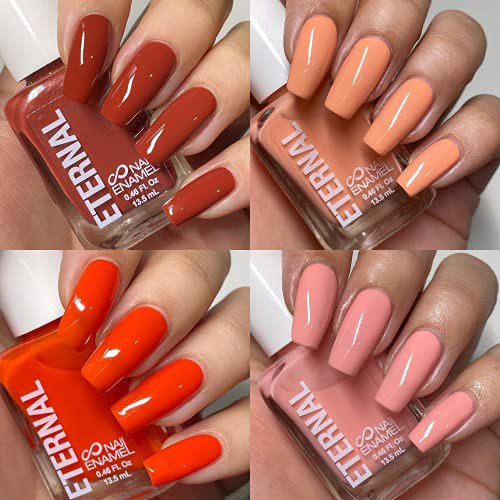 Eternal Collection Nail Polish Set, Media Naranja 3