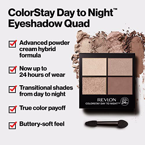 Revlon ColorStay Day to Night Eyeshadow Quad 580 Gorgeous 4