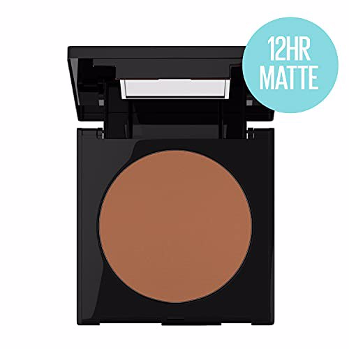 Maybelline New York Fit Me Matte + Poreless Pressed Face Powder Makeup, Java 2