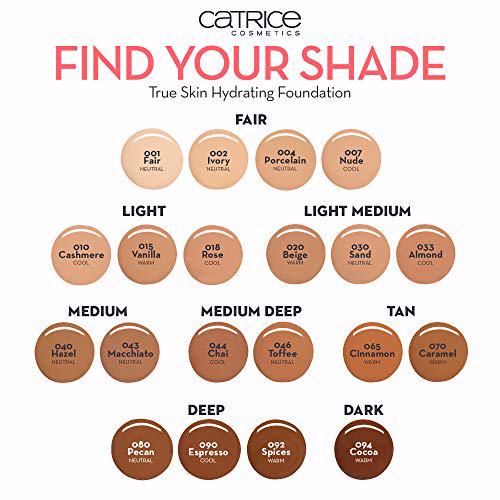 Catrice True Skin Hydrating Foundation 090 Cool Espresso 4