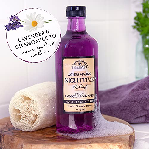 Village Naturals Therapy Foaming Bath Oil and Body Wash 4