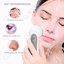 Waterproof Facial Cleansing Spin Brush Set with 3 Exfoliating Brush Heads, Gray Thumbnail 7