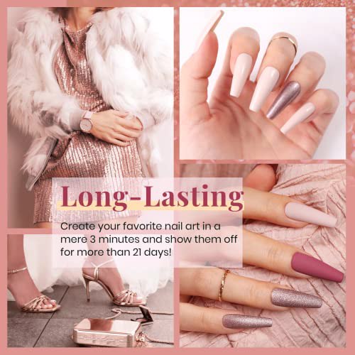 Beetles 20Pcs Gel Nail Polish Kit, Girls Night 4