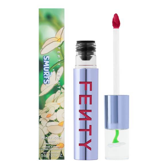 Fenty Beauty velvet Icon Smurf liquid lipstick 1