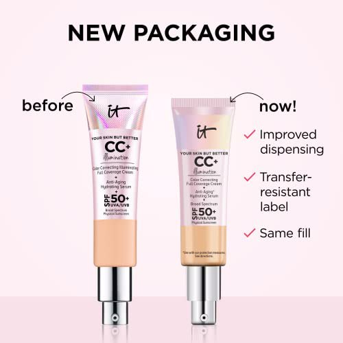 IT Cosmetics Your Skin But Better CC+ Cream Illumination, Fair Light C 7