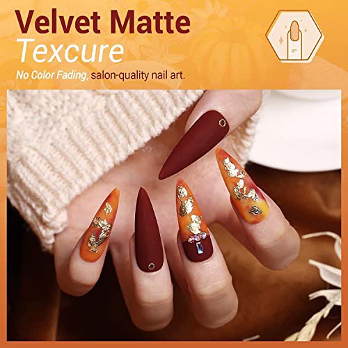 Modelones Gel Nail Polish Set 2022 Gold Yellow 6 Colors 3