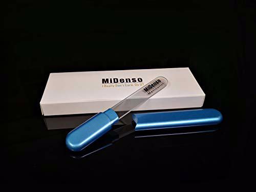 SixVector Premium Glass Nail File With Case Blue 2