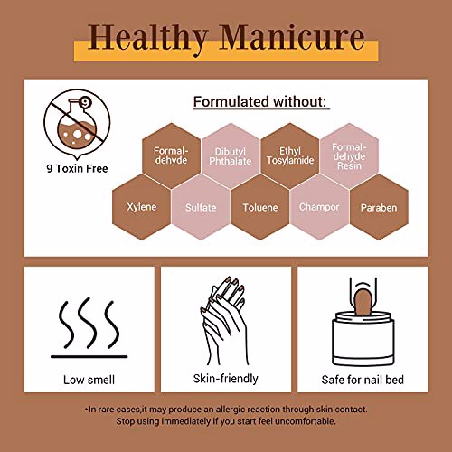 AZUREBEAUTY Dip Powder Nail Set, B-Romantic Burgundy 7