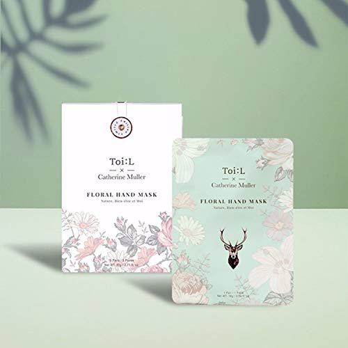 Toi:L x Catherine Muller Floral Hand Mask 2