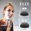 Natural Konjac Facial Sponges, Violet Lavender, Charcoal Grey Thumbnail 4