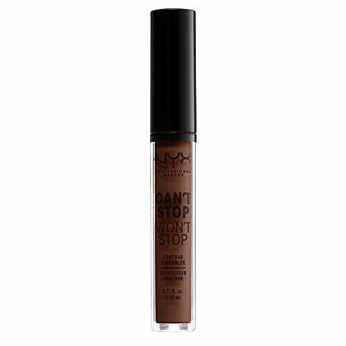 NYX Can't Stop Won't Stop Contour Concealer Deep Walnut 5