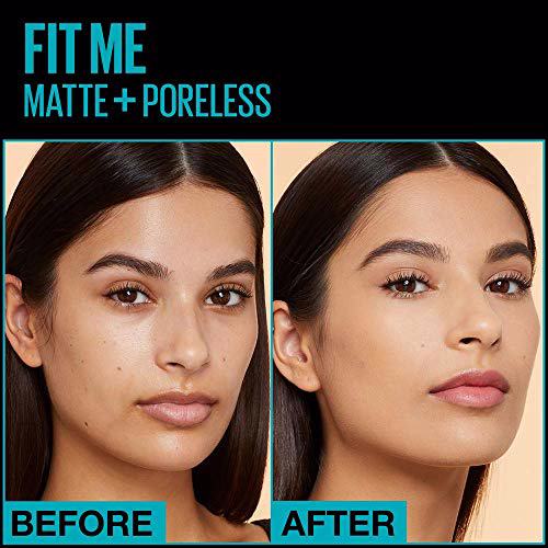 Maybelline New York Fit Me Matte + Poreless Liquid Foundation 320 Natural Tan 6