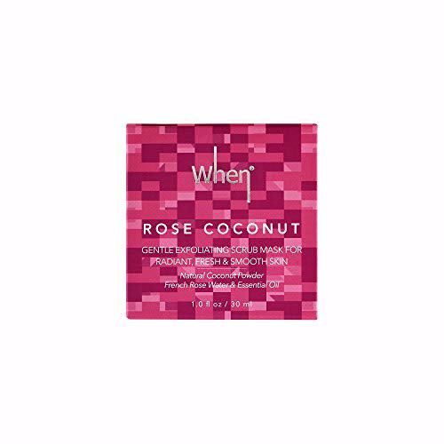 When Beauty Face Cream Mask Scrub Mask 30ml 3