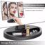deweisn Trifold Lighted Vanity Mirror with 21 LED Lights Black Thumbnail 5
