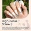 Modelones Gel Nail Polish Set - 6 Colors White Black Thumbnail 4