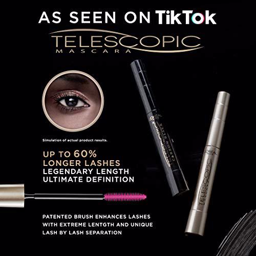 L'Oreal Paris Makeup Telescopic Original Lengthening Mascara, Black 5