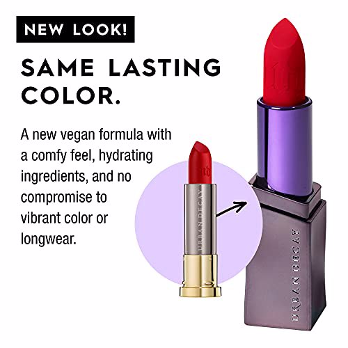 Urban Decay Vice Lipstick Hex deep red wine 4