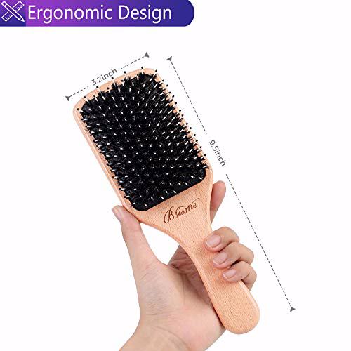 Bsisme Hair Brush-Boar Bristle Hairbrush 4