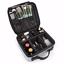Garsumiss Travel Makeup Case PU Leather Professional Cosmetic White Thumbnail 9