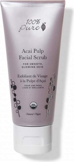 100% Pure Acai Pulp Facial Scrub - 59 ml