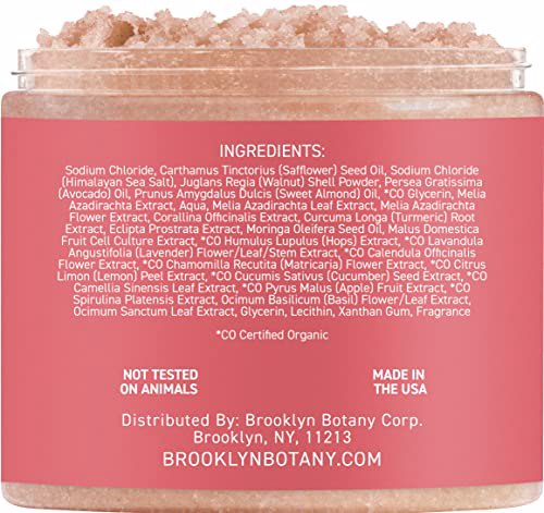 Brooklyn Botany Himalayan Salt & Stem Cell Body Scrub 2
