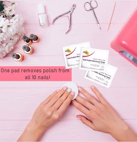 Diamond Wipes Acetone Nail Polish Remover Pads 500 7