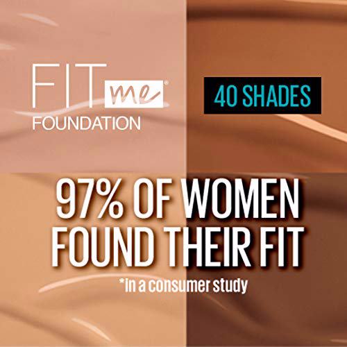 Maybelline New York Fit Me Matte + Poreless Liquid Foundation 332 Golden Caramel 8