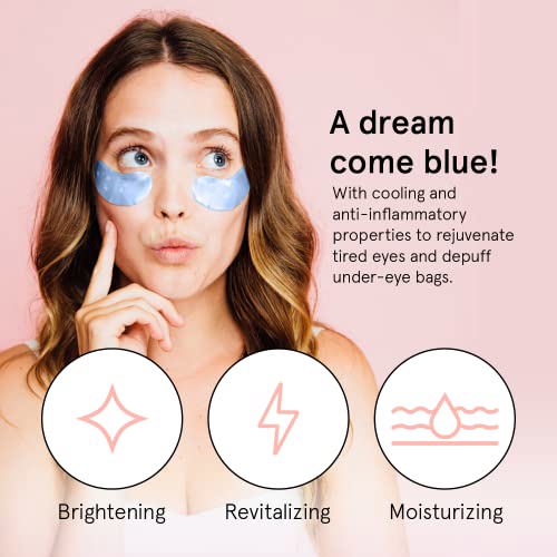 grace & stella Award Winning Under Eye Mask Blue, 24 Pairs 2