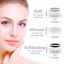 Waterproof Facial Cleansing Spin Brush Set 3 Exfoliating Brush Heads, Purple Thumbnail 2