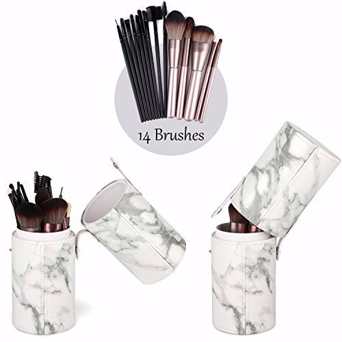 Narwey Makeup Brush Holder Travel Brushes Case Bag 2