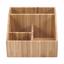 MobileVision Bamboo Makeup Organizer Cosmetics Caddy Holder Thumbnail 5