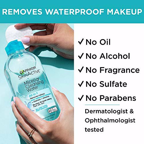 Garnier SkinActive Micellar Cleansing Water For Waterproof Makeup 7