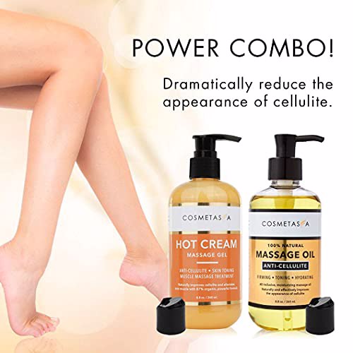 Cosmetasa Anti-Cellulite Massage Oil & Hot Cream 3