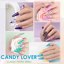 Candy Lover 25PCS Gel Nail Polish Kit, Pastel Rainbow Thumbnail 3