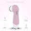 Waterproof Facial Cleansing Spin Brush Set 3 Exfoliating Brush Heads, Half Blush Thumbnail 3