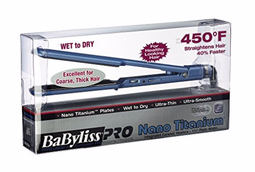 BaBylissPRO BaBylissPRO Nano Titanium Wet-to-Dry Ultra Thin Hair Straightener 4
